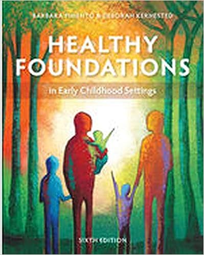 Healthy Foundations In Early Childhood Settings (6th Edition) - PDF